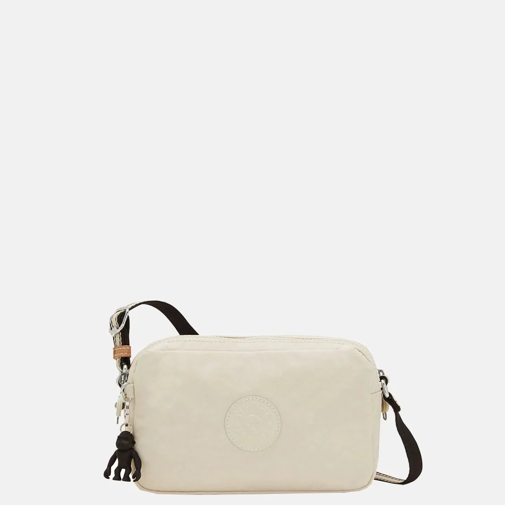 Kipling Milda crossbody tas light sand bij Duifhuizen